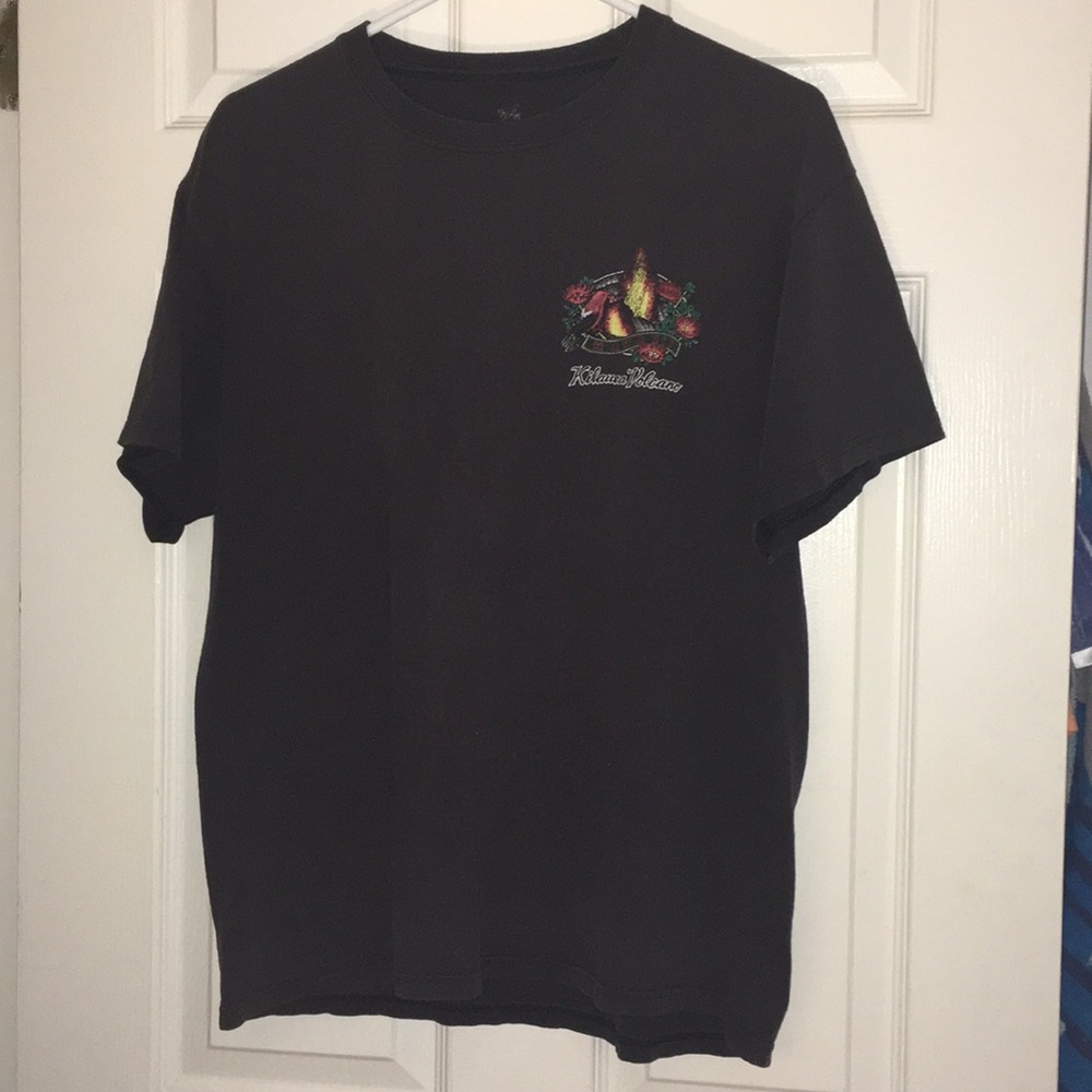 Hawaii Volcano distressed tee